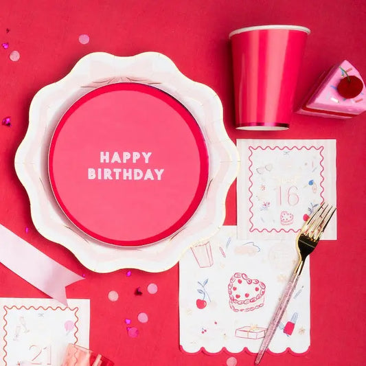 Sweet 16 Icon Beverage Napkins