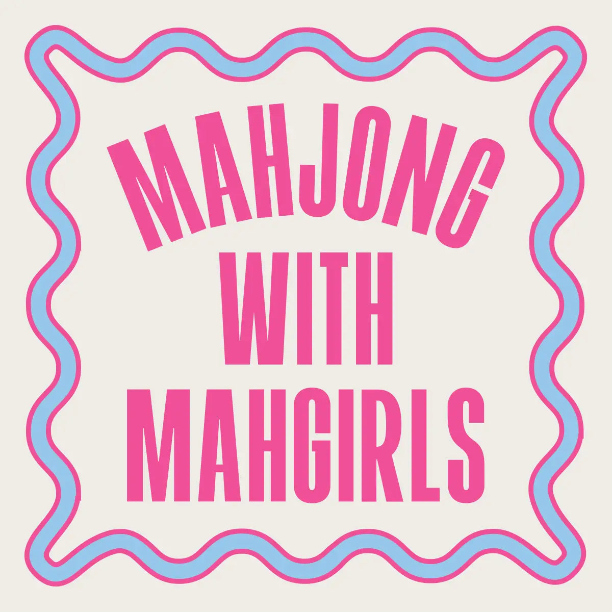 Mahjong with Mahgirls Beverage Napkins