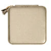 Leah Travel Jewelry Case - Gold