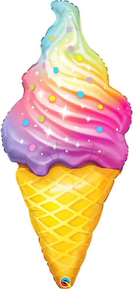 Ice Cream Foil Balloon