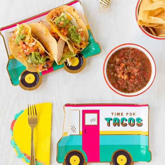 Taco Shaped Napkins