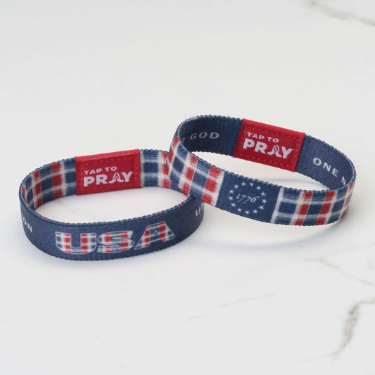 Tap To Pray® Wristband – Liberty