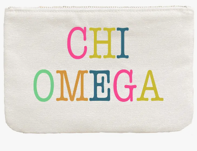 Sorority Colorblock Pouch Bag