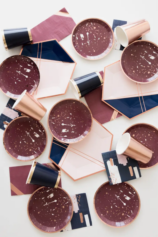 Mauve-elous Side Plates