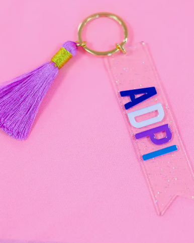 Tassel Sorority Key Fob