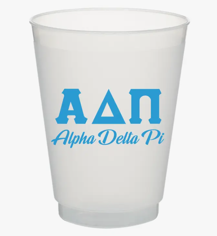 Alpha Delta Pi Shatterproof Cups
