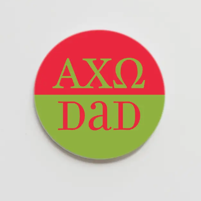Alpha Chi Omega Parent Button