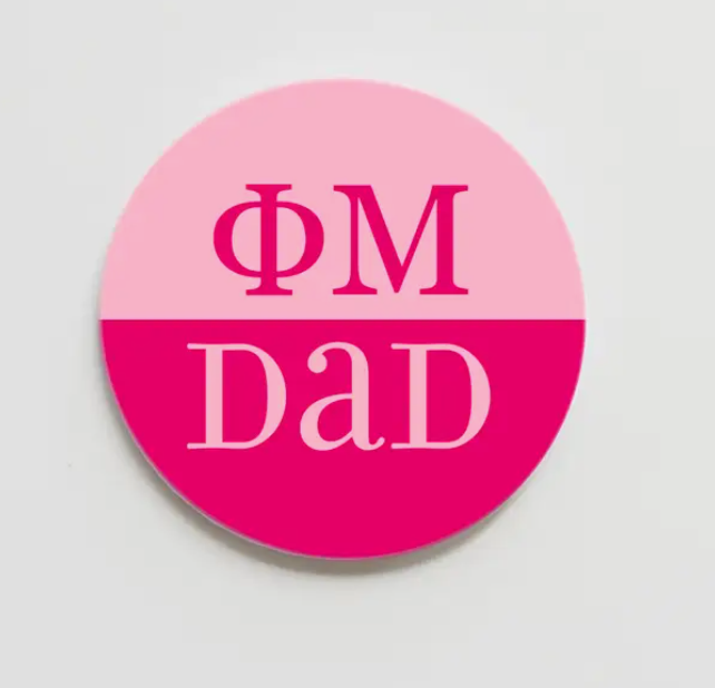 Phi Mu Parent Button