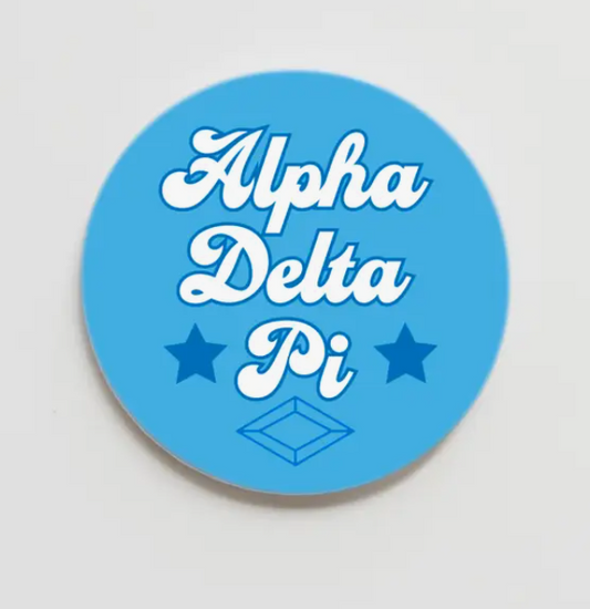 Written In The Stars Greek Button