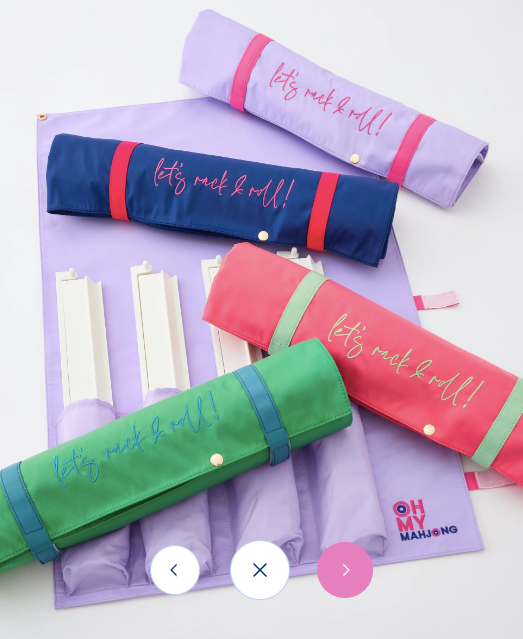 Lilac Let's Rack & Roll Bag