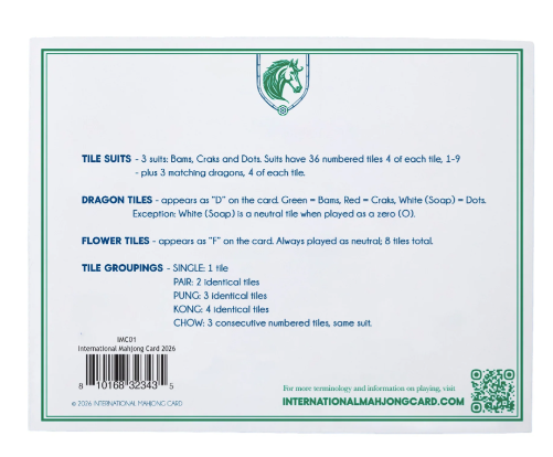 International Mahjong Card