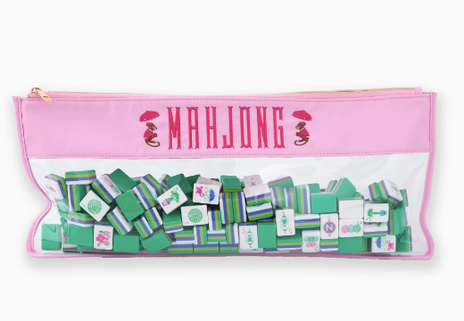 Cotton Candy Monkey Mahjong Bag
