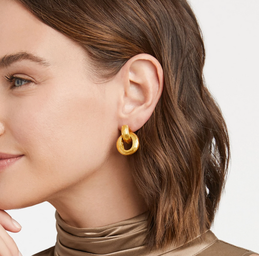Cannes Doorknocker Earrings