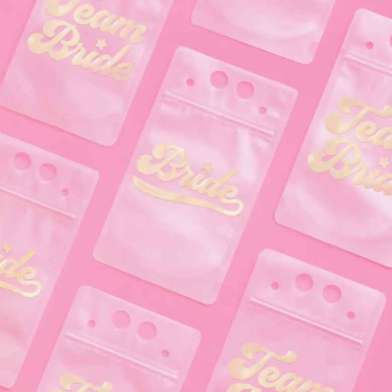 Team Bride Drink Pouches
