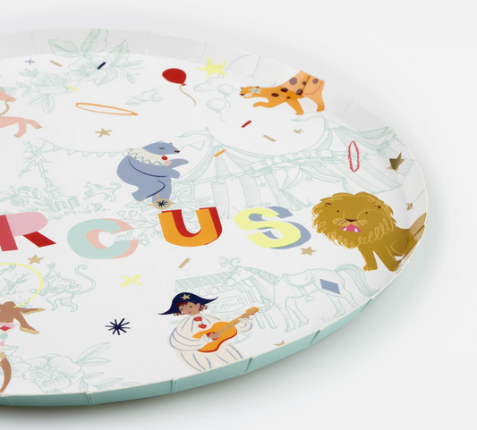 Circus Dinner Plates