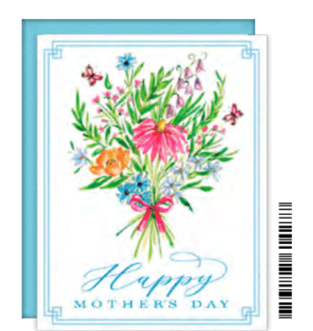 Wildflower Bouquet Happy Mother's Day Card