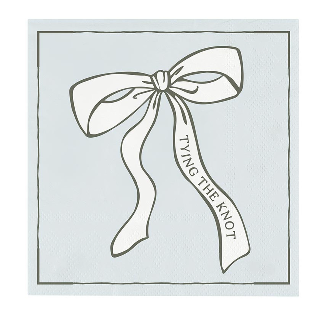Tying the Knot Beverage Napkins