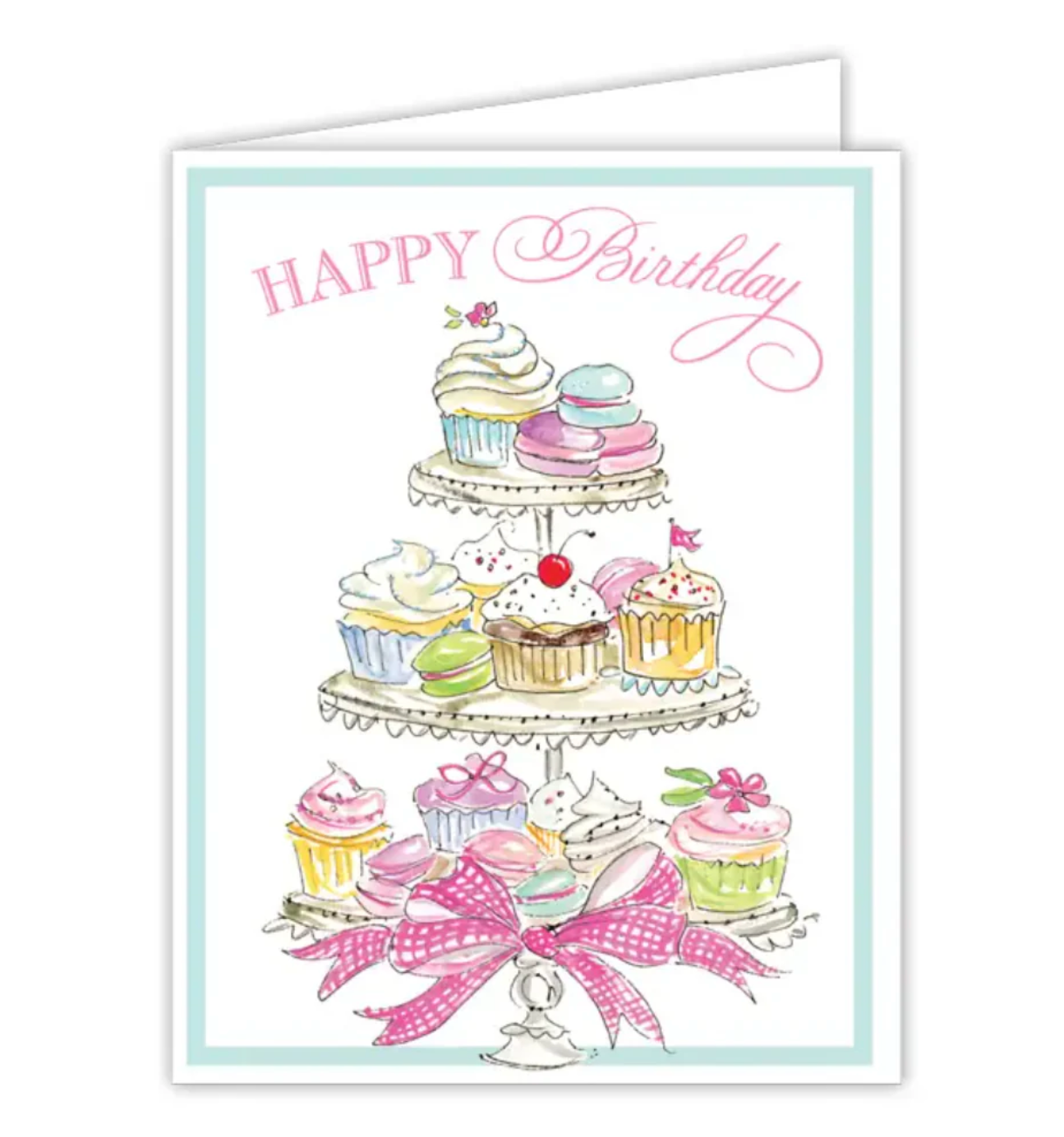 Happy Birthday Cupcakes and Cookies Card
