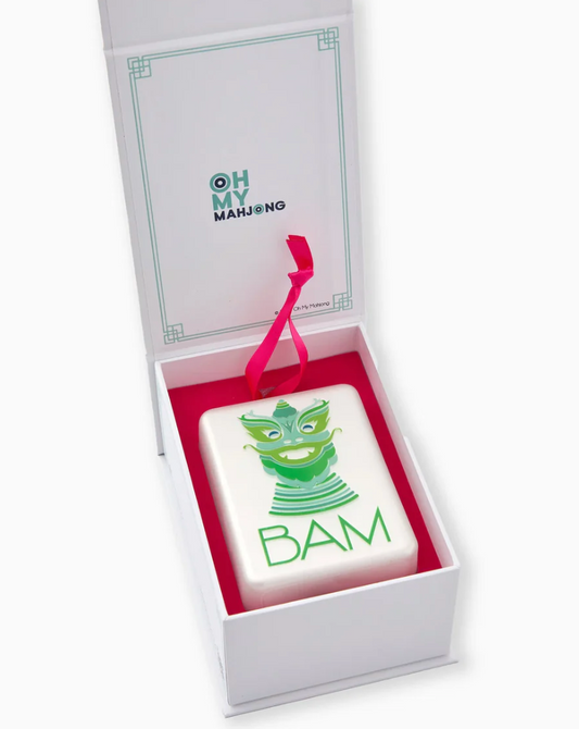 Mint Dragon Ornament