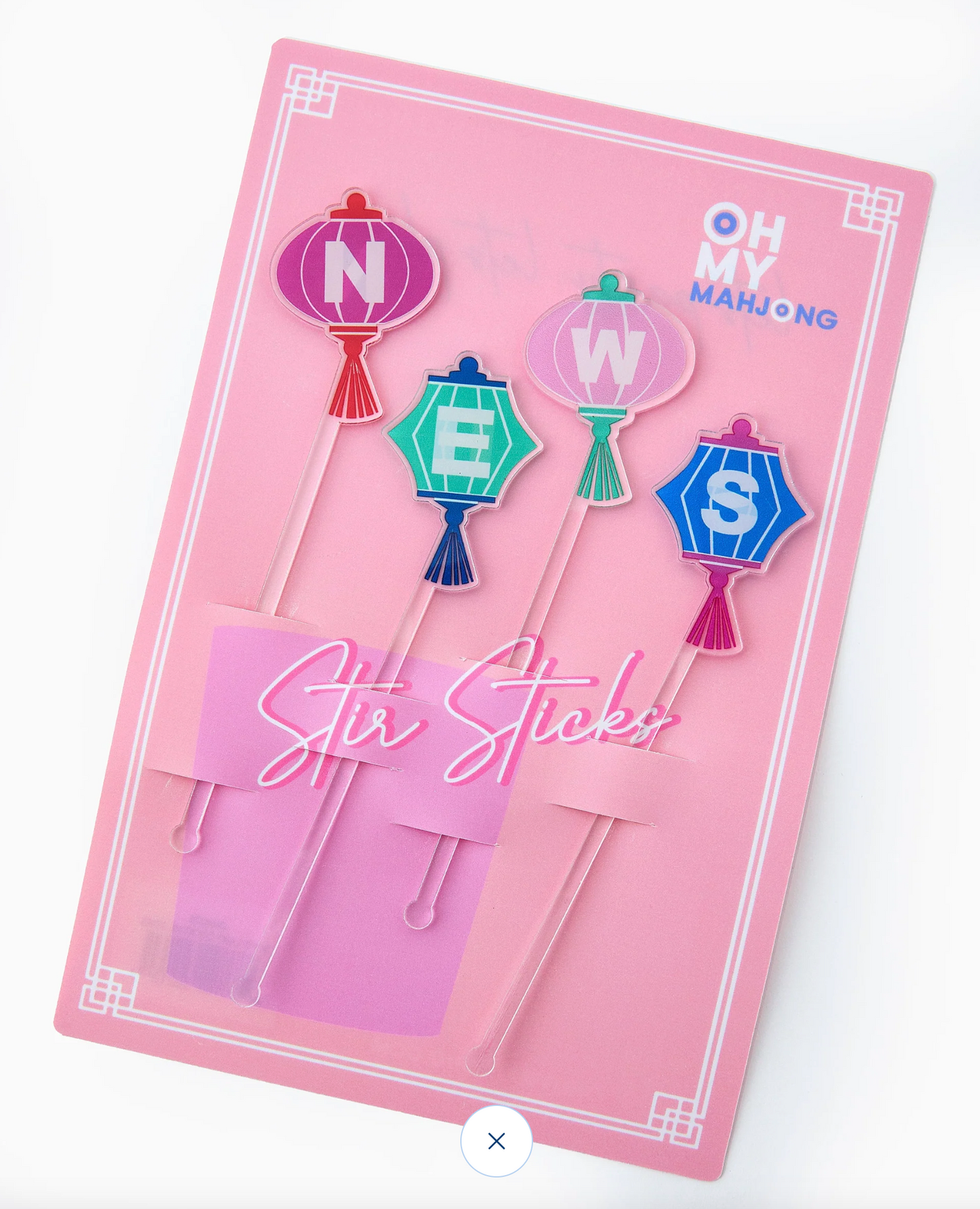 Wild Lanterns Drink Stirrers