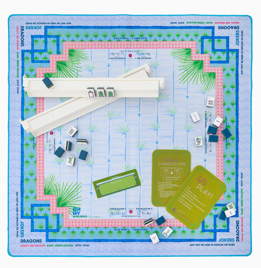 Palm Paradise Mahjong Mat