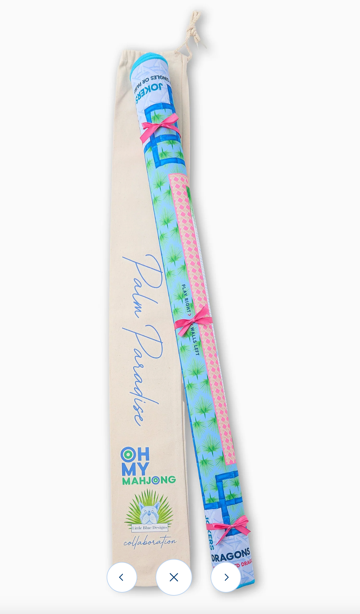 Palm Paradise Mahjong Mat