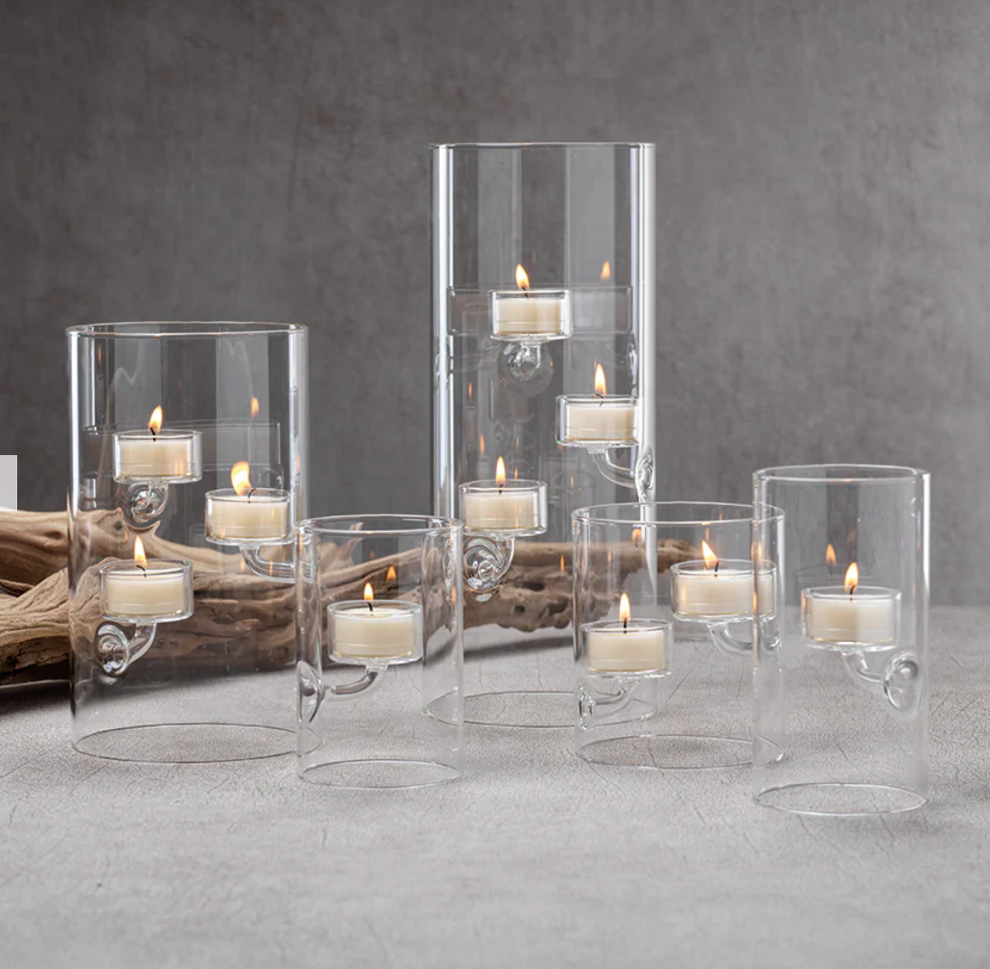 Suspended Glass Tealight Holder - X-Large