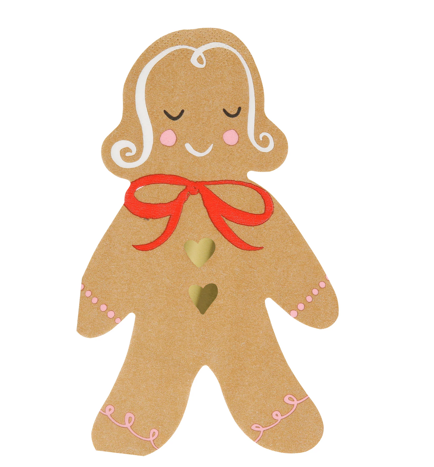 Gingerbread Diecut Napkins