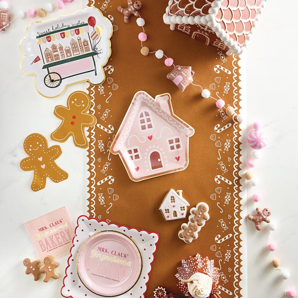 Gingerbread Table Runner