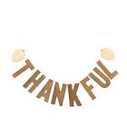 Harvest/Thanksgiving Wood Thankful Word Banner