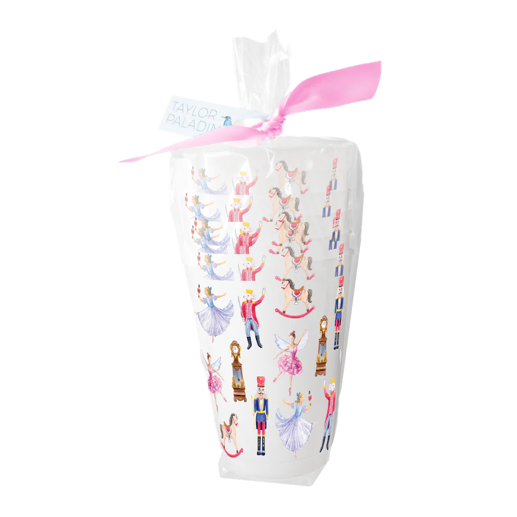 Nutcracker Ballet Shatterproof Cups