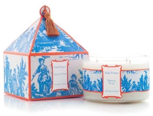 French Tulip Three-Wick Candle