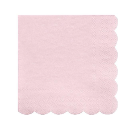 Pale Pink Beverage Napkins