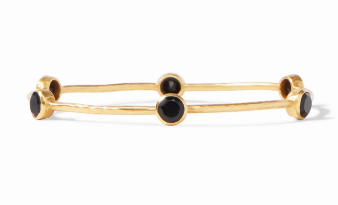 Milano Bangle - Obsidian Black/Medium