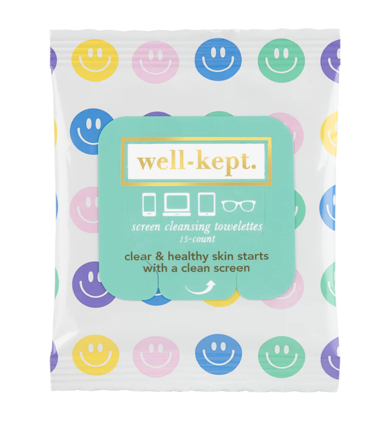 Well-Kept Screen Cleansing Towlettes