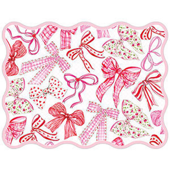 Valentine Bows Placemats