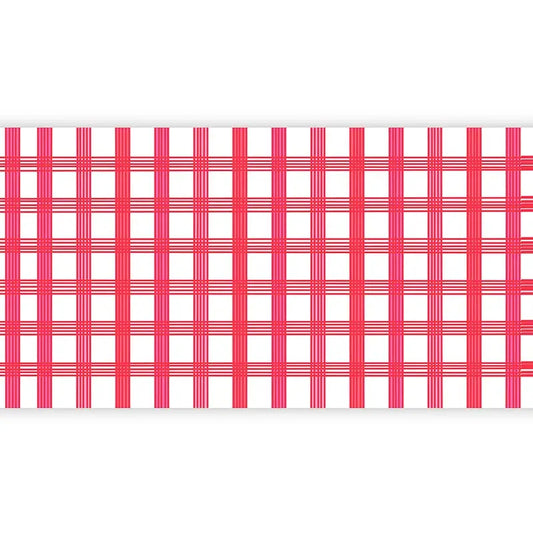 Fabric Table Runner - Gingham Red