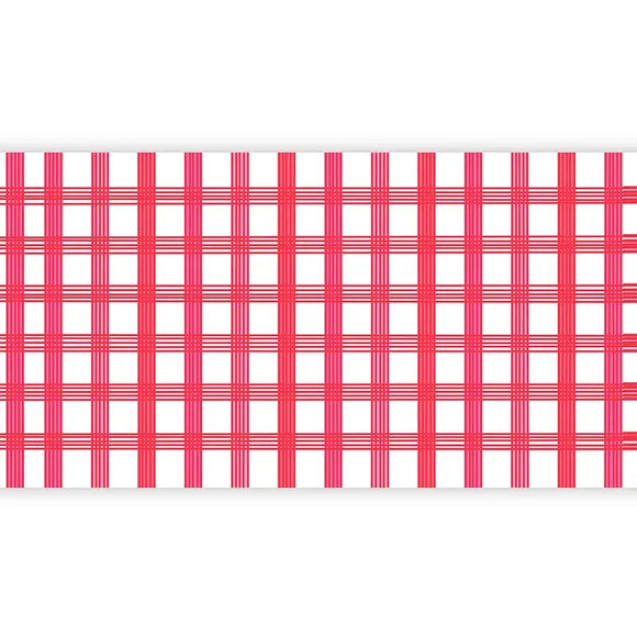 Fabric Table Runner - Gingham Red