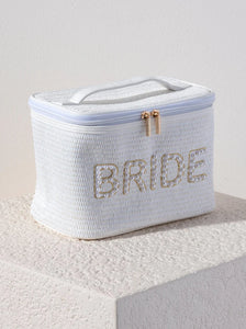 Bride Cosmetic Case - White