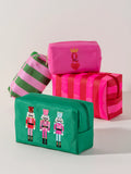 Cara Nutcracker Zip Pouch - Green