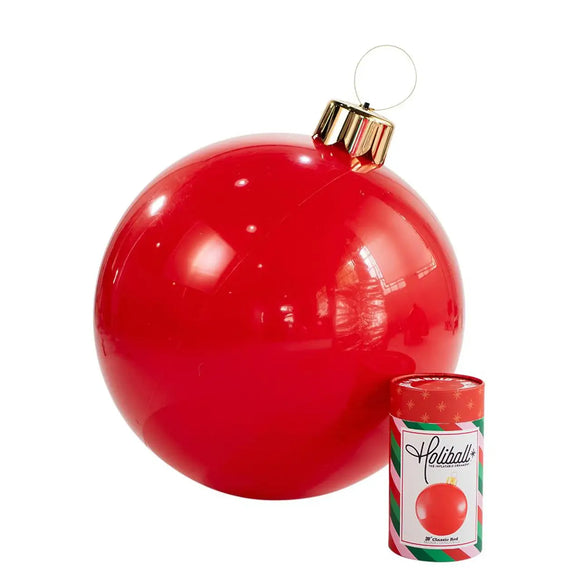 Classic Red Inflatable Ornament - 18