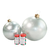 Silver Inflatable Ornament - 30"