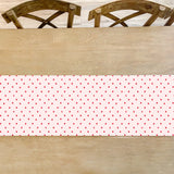 Ditsy Hearts Table Runner