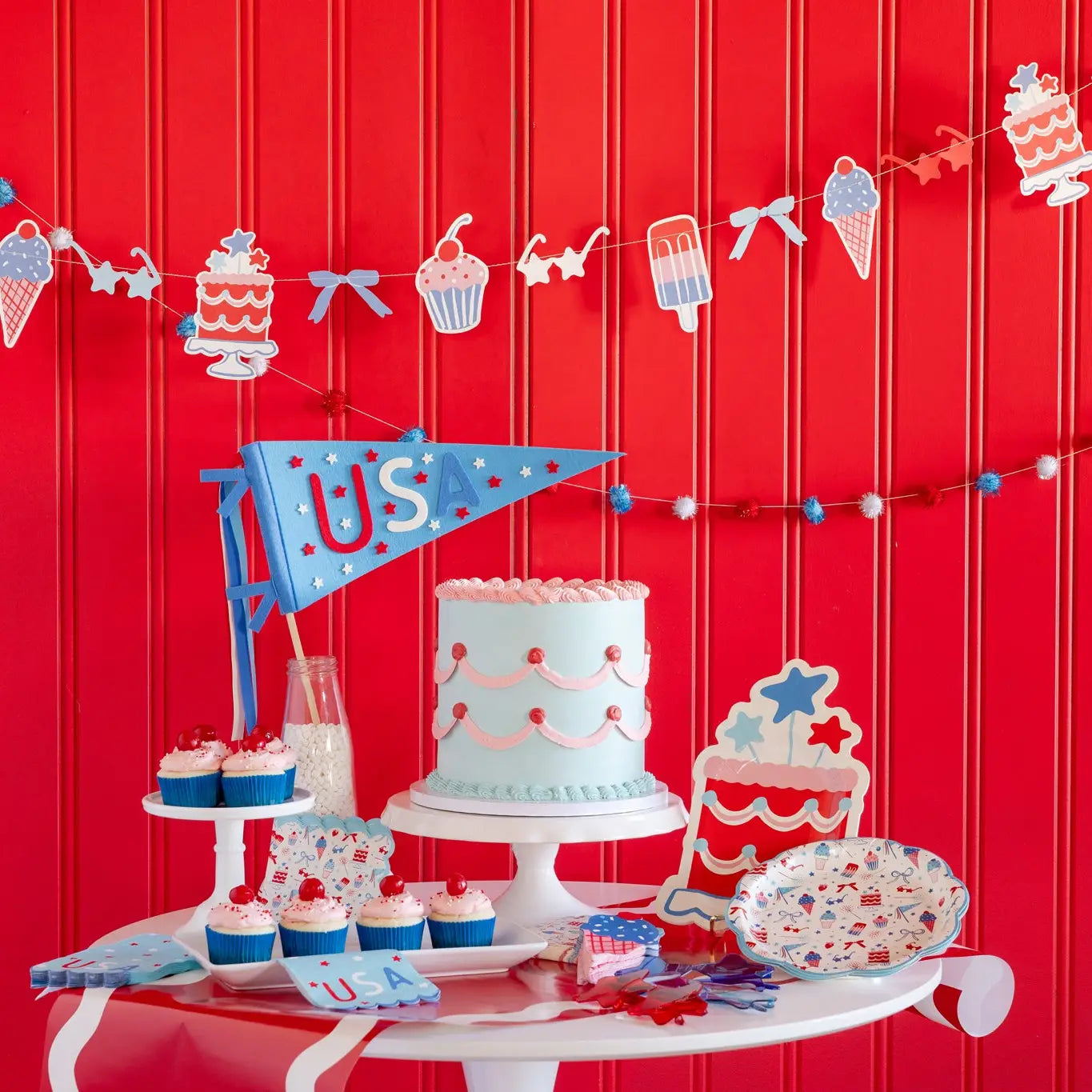 Summertime Icon Banner Set