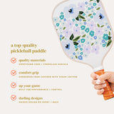 Lively Flora Periwinkle Pickleball Paddle