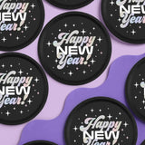 Happy New Year Dinner Plates