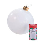 White Inflatable Ornament - 18"