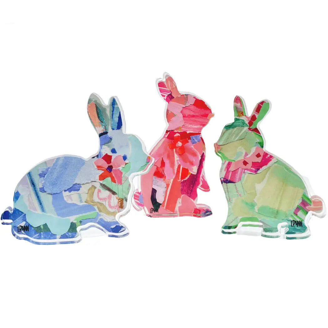 Acrylic Bunny - Pink