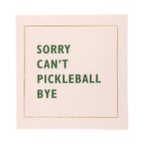 Pickleball Sayings Beverage Napkins