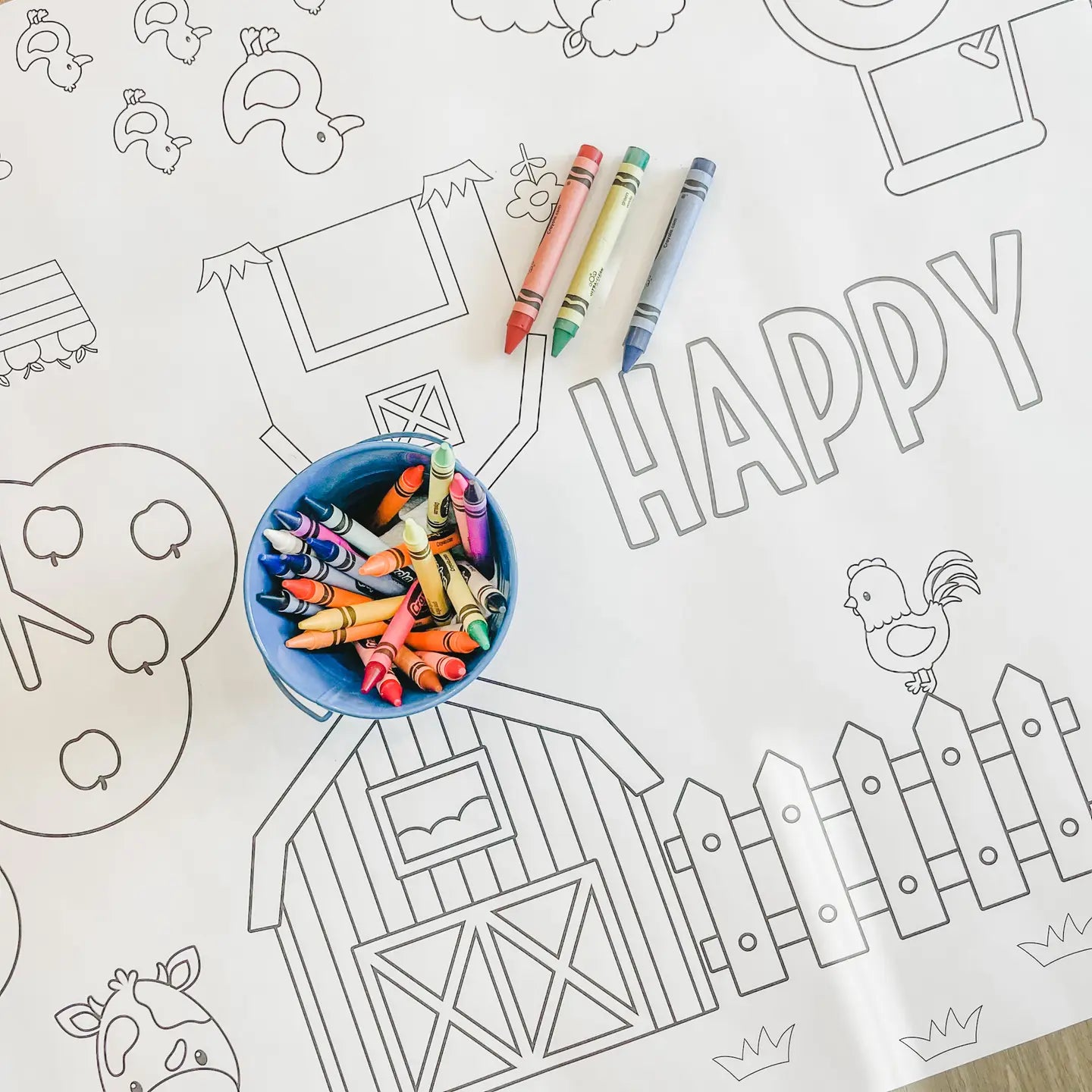 Coloring Table Runner